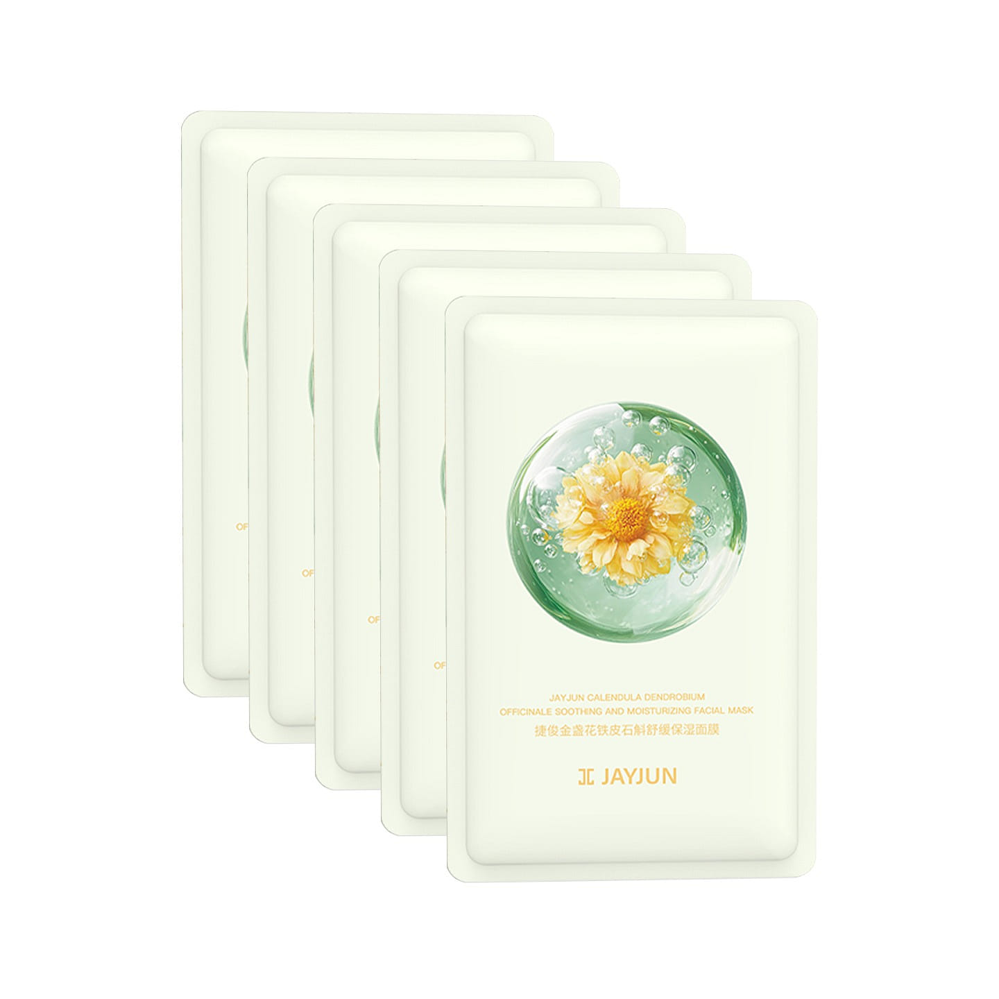 JAYJUN Calendula & Dendrobium Soothing Mask 5ea 1 each