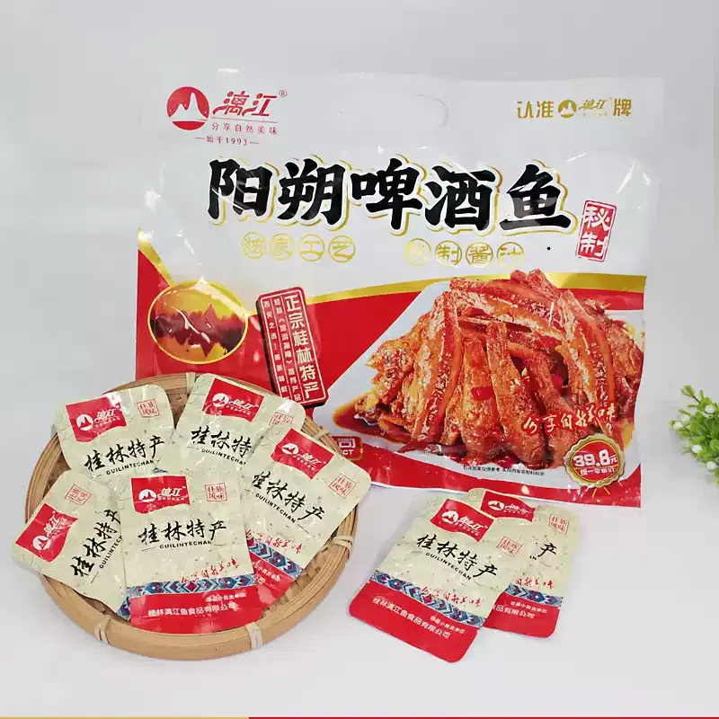 Yangshuo Beer Fish Flavor Spicy 168g * 1 Bag 168 g