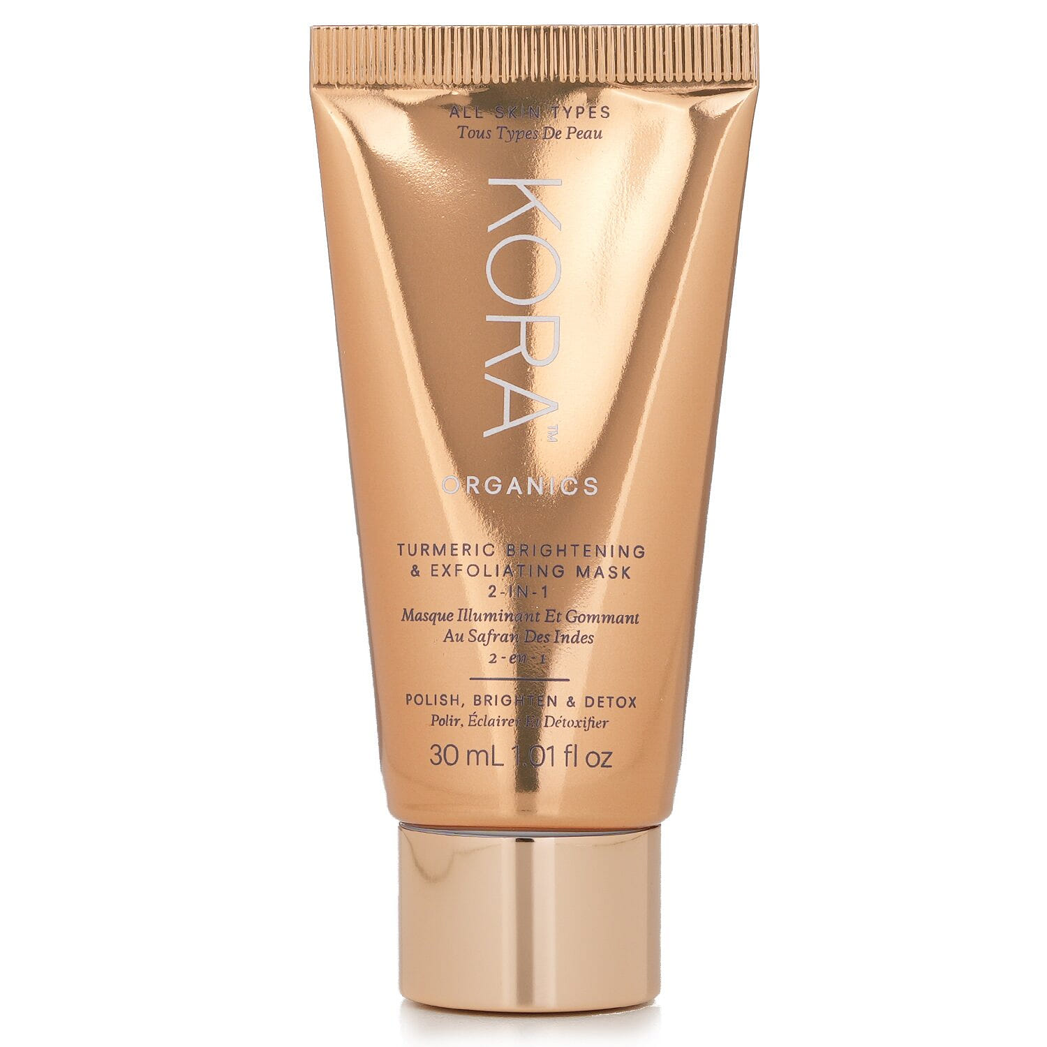 Kora Organics Turmeric Brightening & Exfoliating Mask (Miniature) 30ml/1.01oz 30 มิลลิลิตร