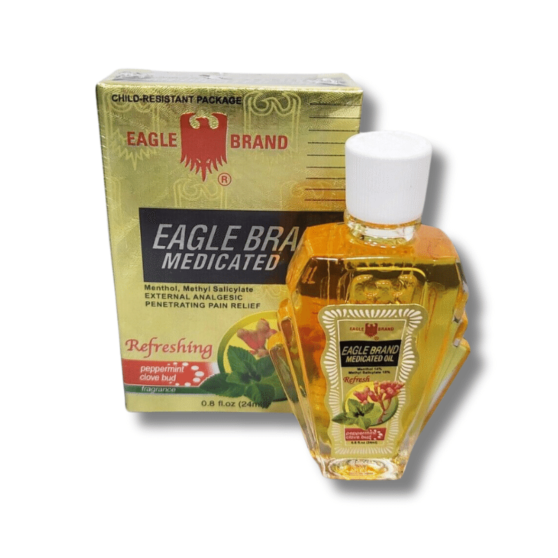 [EAGLE] Medicated Oil - Peppermint Clove - 24 ml