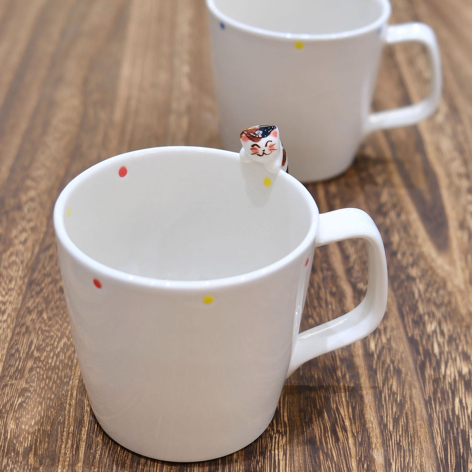 Hasami ware White Kitty Mug 280ml B 1 count