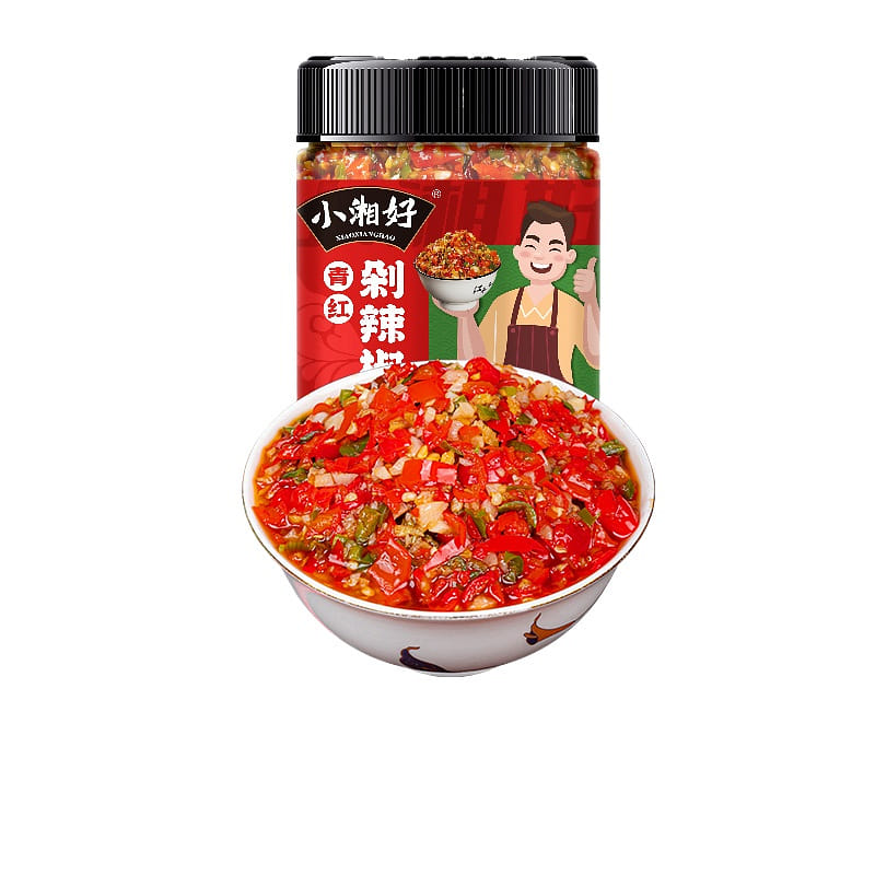 Xiao Xiang good chili sauce chopped 280g*1 bottle 280 กรัม