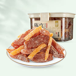 Dried tangerine peel and plum strips200g*1can 200 g