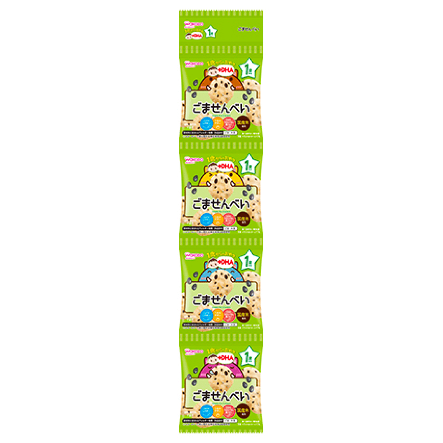 Wakodo 1Y+ DHA Gomanbei 4 6g x 4 1 count