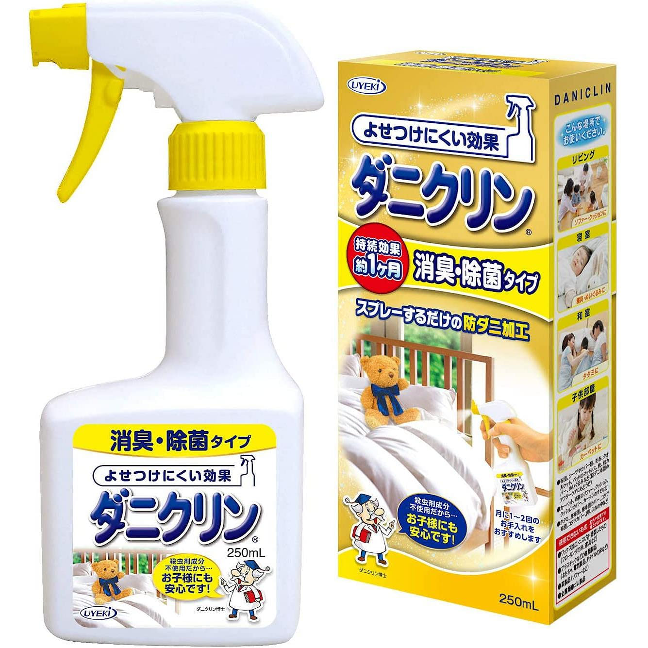 UYEKI Tick-Clean Deodorant/Sanitisation Type 250ml 1 개