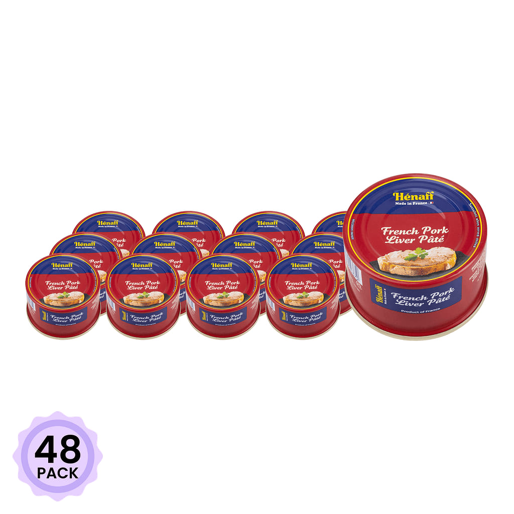 Paté Gan Heo Kiểu Pháp Henaff 4.5 oz*48 pack