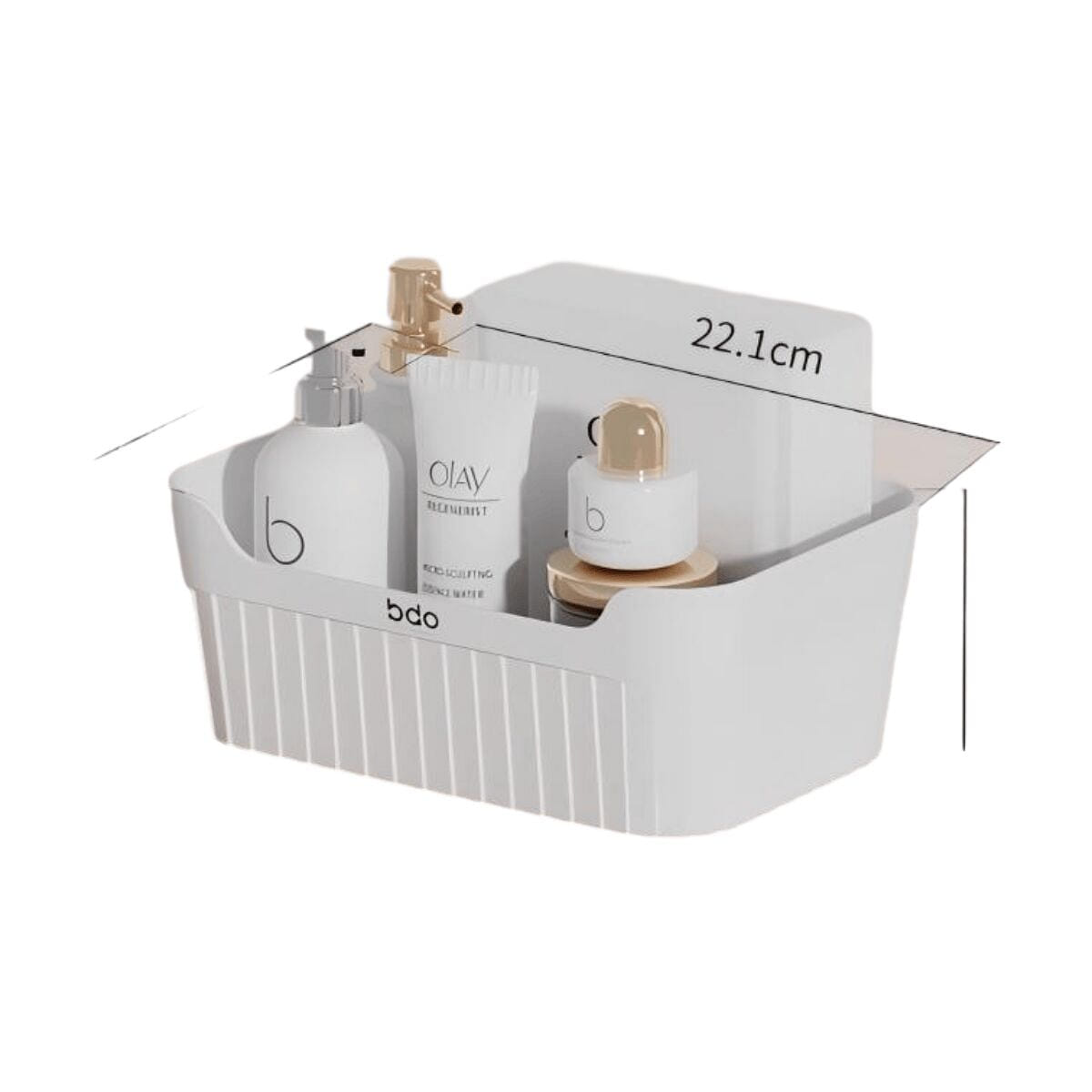 BDO No.2 Parker Multi-Use Storage Box (White) 1 each