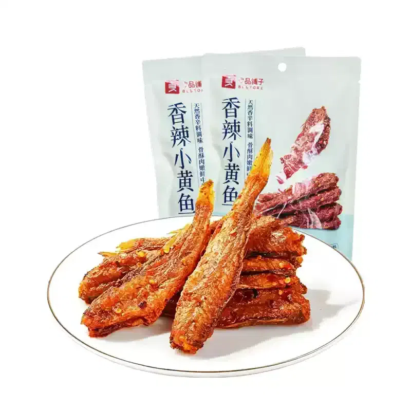 Liangpin Puzi Spicy Small Yellow Croaker 118g 118 g