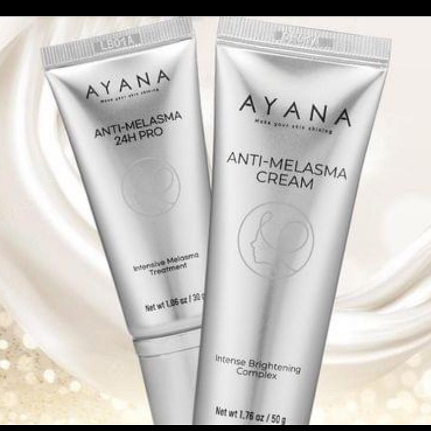 AYANA Korea Skin Care Melasma Set 2 ( 1 ANTI MELASMA+1 24H PRO) 2 개입