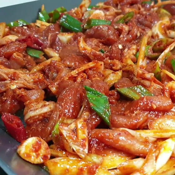 weee_frozen_K-BBQ Spicy Marinated Pork Bulgogi 1.5 lb