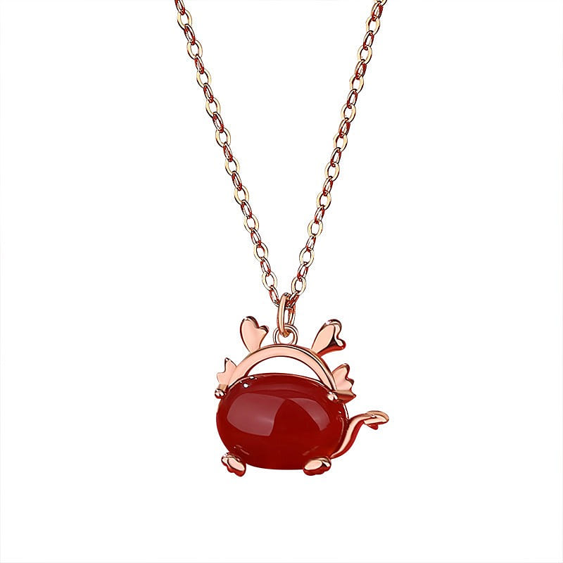 Chinese Dragon Necklace Bracelet Earrings Set 1 each