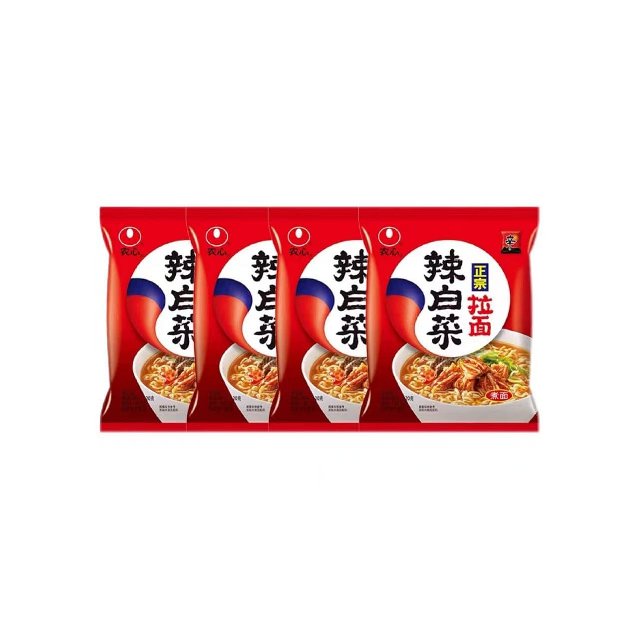 Nongshim Spicy Kimchi Ramen 120g*4 packs 480 g