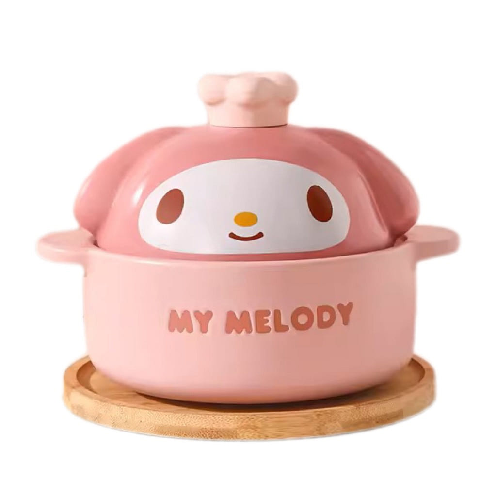Sanrio Household Ceramic Clay Pot 2L (2-3 People) 1PC- My Melody 1 อัน