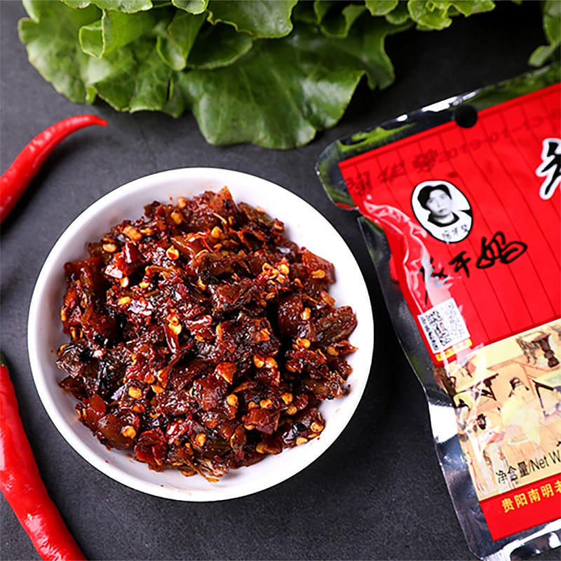 Lao Gan Ma Guizhou Specialty Chili Sauce with Rice Salad 60g/bag 60 그램