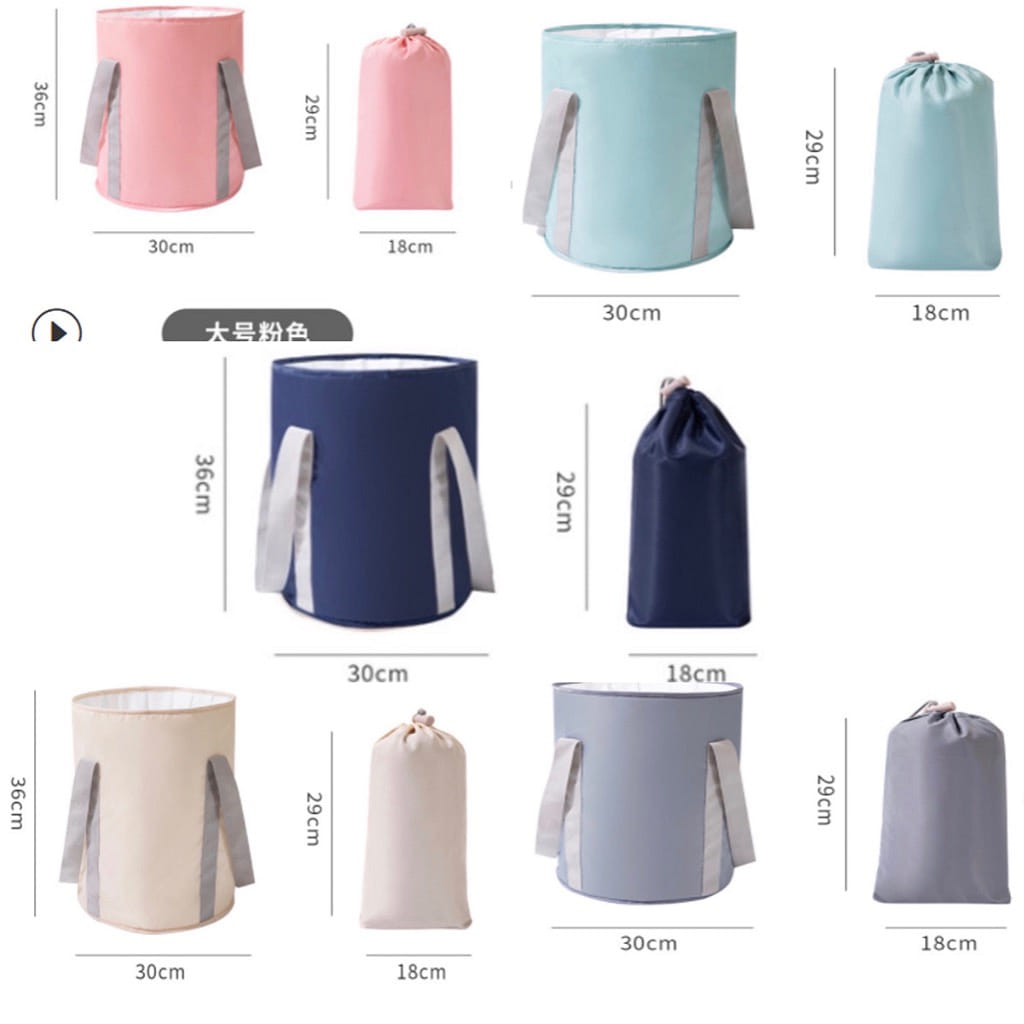 Foldable Foot Soaking Bucket, Random Color 1 each
