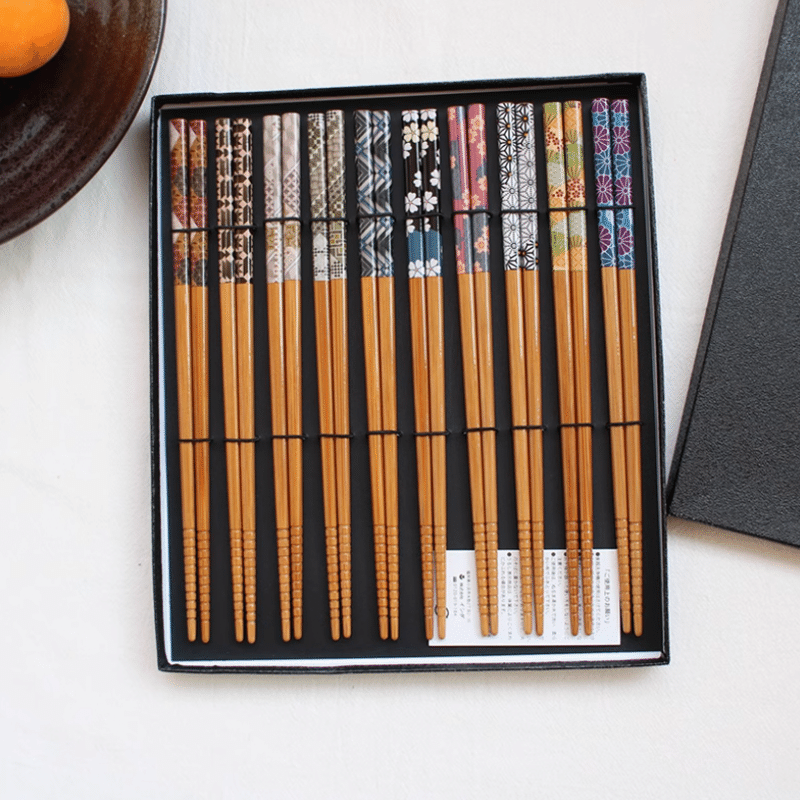 Japanese-style bamboo chopsticks 5 pairs 1 개