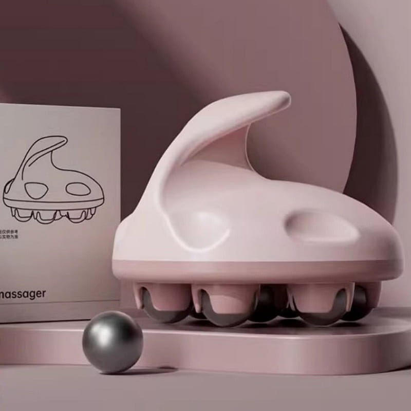 Seven-ball Massager Universal Meridian Brush (Powd 1 개