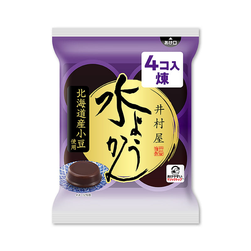 Imuraya Mizu Yokan (Red Bean Jelly) 62g x 4 1 each