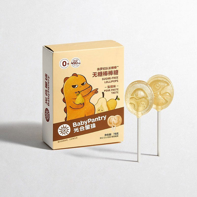 [Guang He Xing Qiu] Lollipop pear paste flavor 78 그램