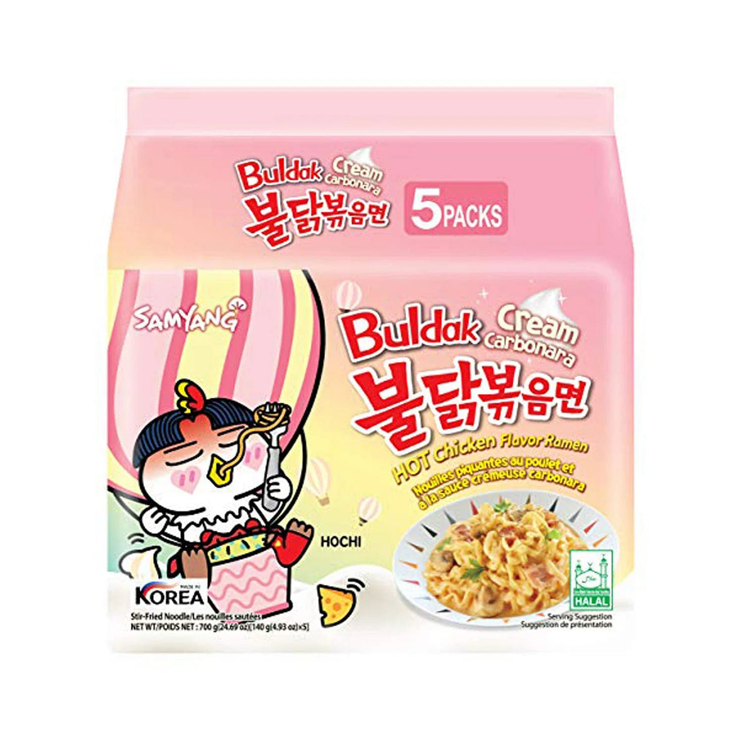 Samyang Buldak Spicy Ramen Cream Carbonara 1 개