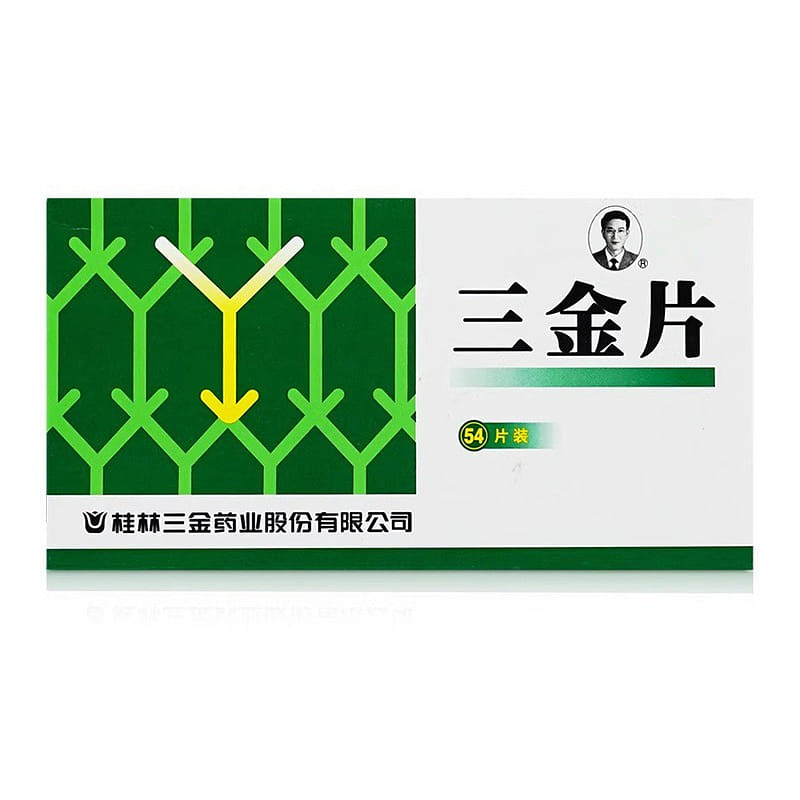 San Jin Pian Uroplex Tablets 54 pills 1 box