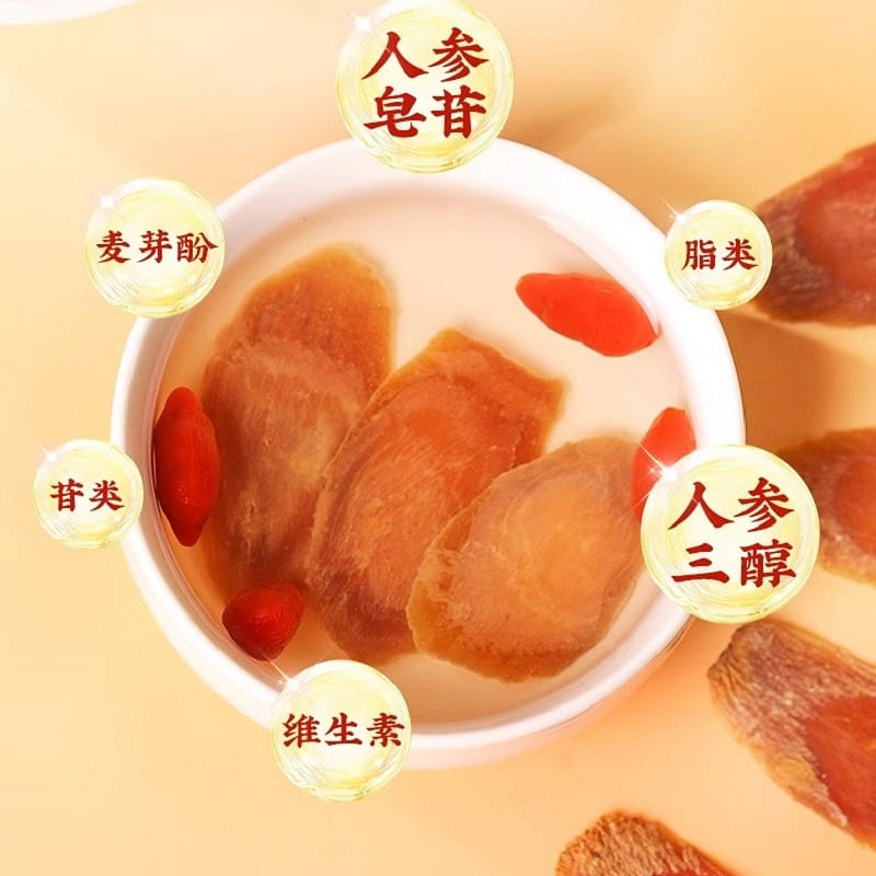red ginseng slices., 50 그램