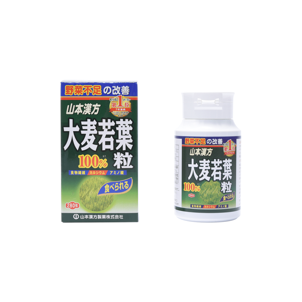YAMAMOTO Barley Wakame Green Tablets 280capsules