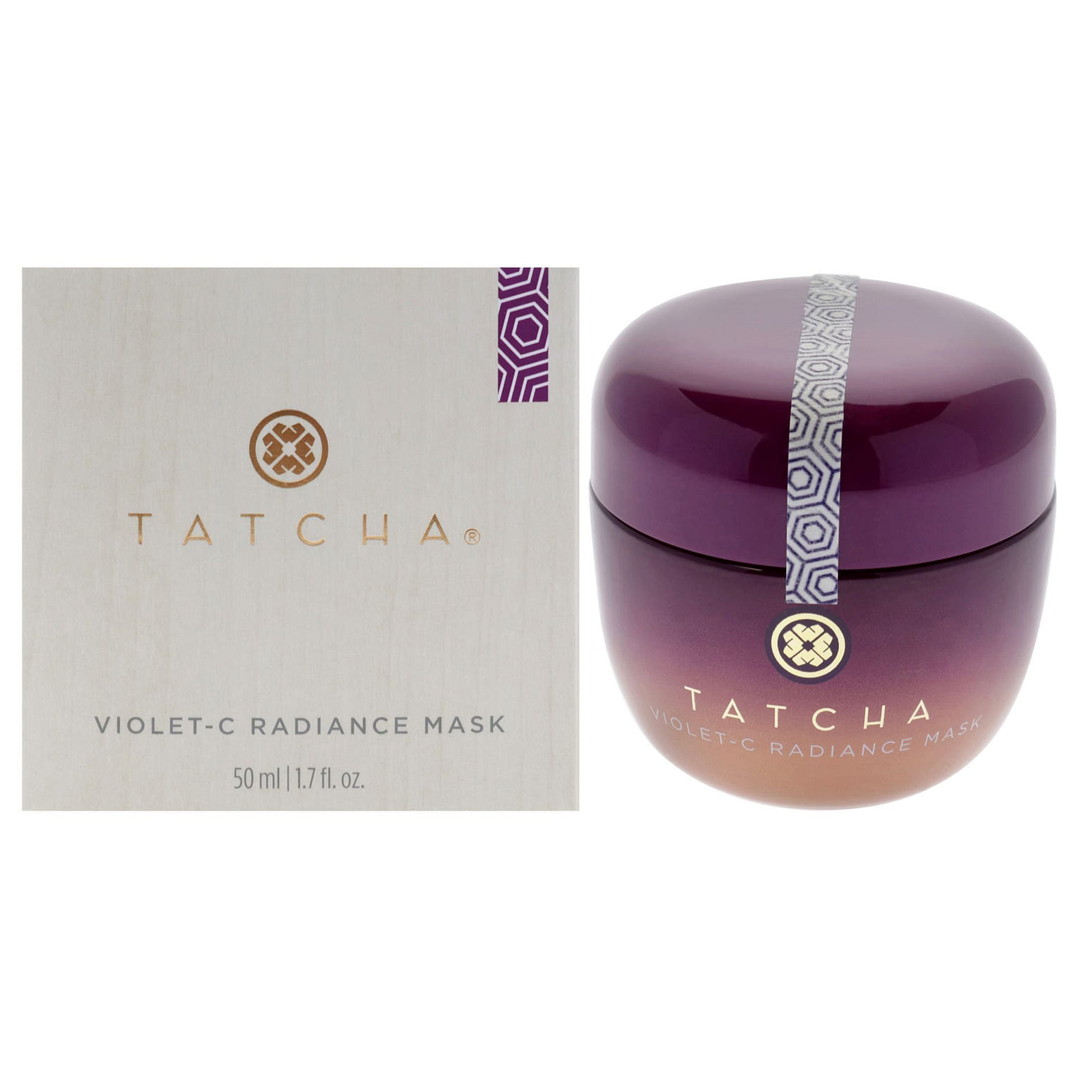 Violet-C Radiance Mask by Tatcha for Women - 1.7 1.7 ออนซ์