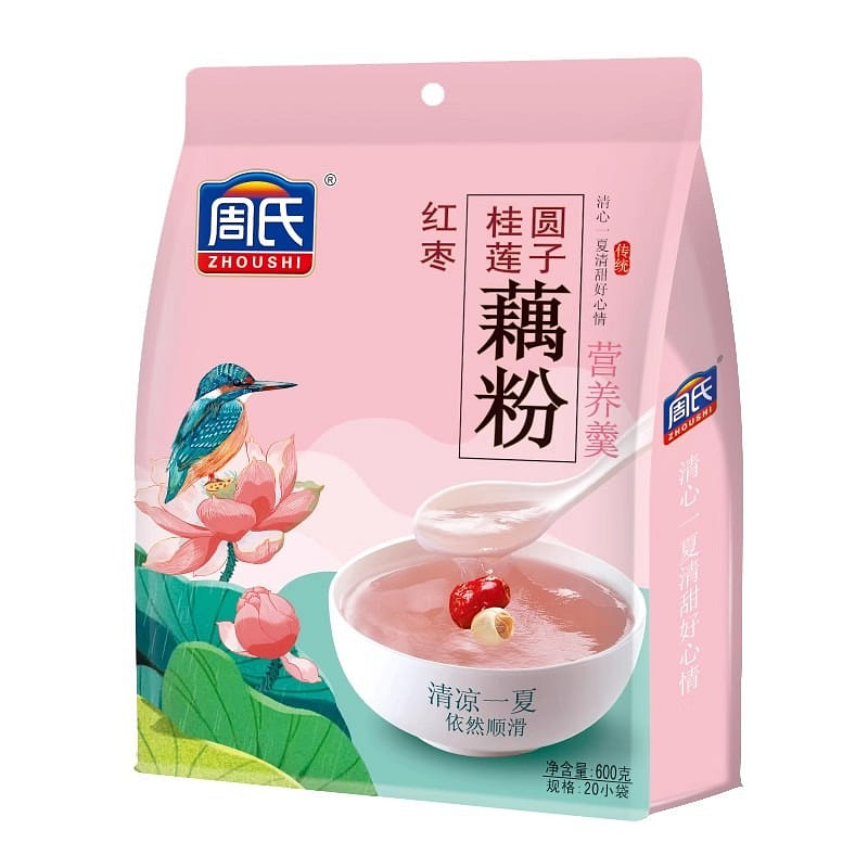 Zhou's Pure Flavor Lotus Root Starch 600g/ 600 그램