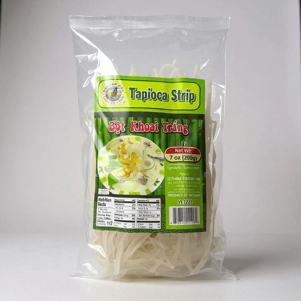 Tapioca Strip Bot Khoai Trang 200 그램