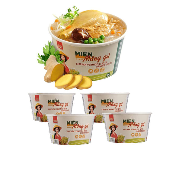 weee_instant_[Simply Food] Chicken Bamboo Vermicelli 55g x5 55 g