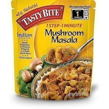 Tasty Bite Mushroom Masala (Ready-to-Eat), 10 oz pouch 10 oz