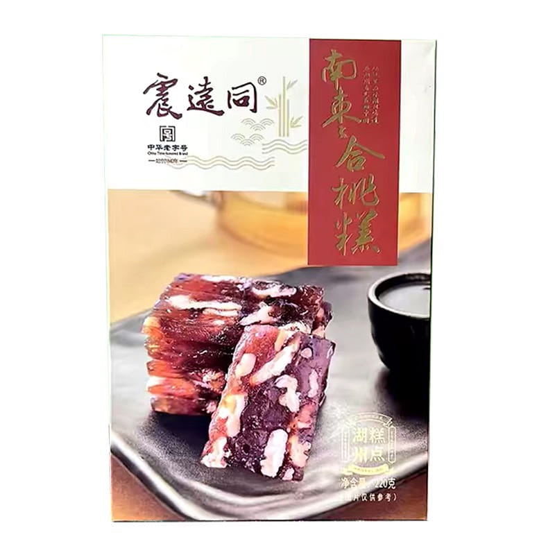 진원통 백년 노호 브랜드 부드러운 대추 호두 떡 220 g