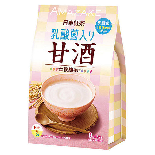 Nittoh Tea Probiotic Amazake Powder Drink 8 Sticks 1 pack
