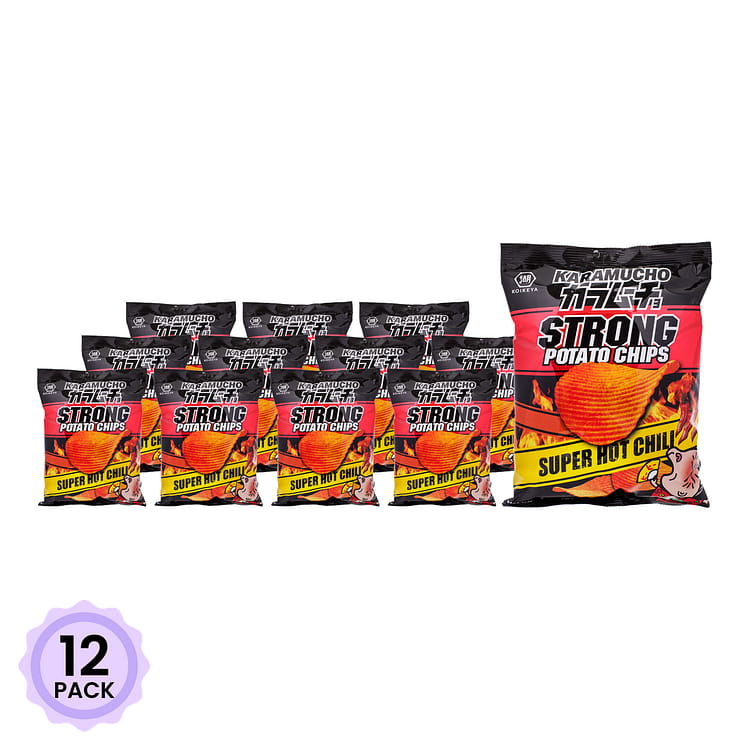 コイケヤ カラムーチョ ポテトチップス 激辛ホットチリ味 54 グラム*12