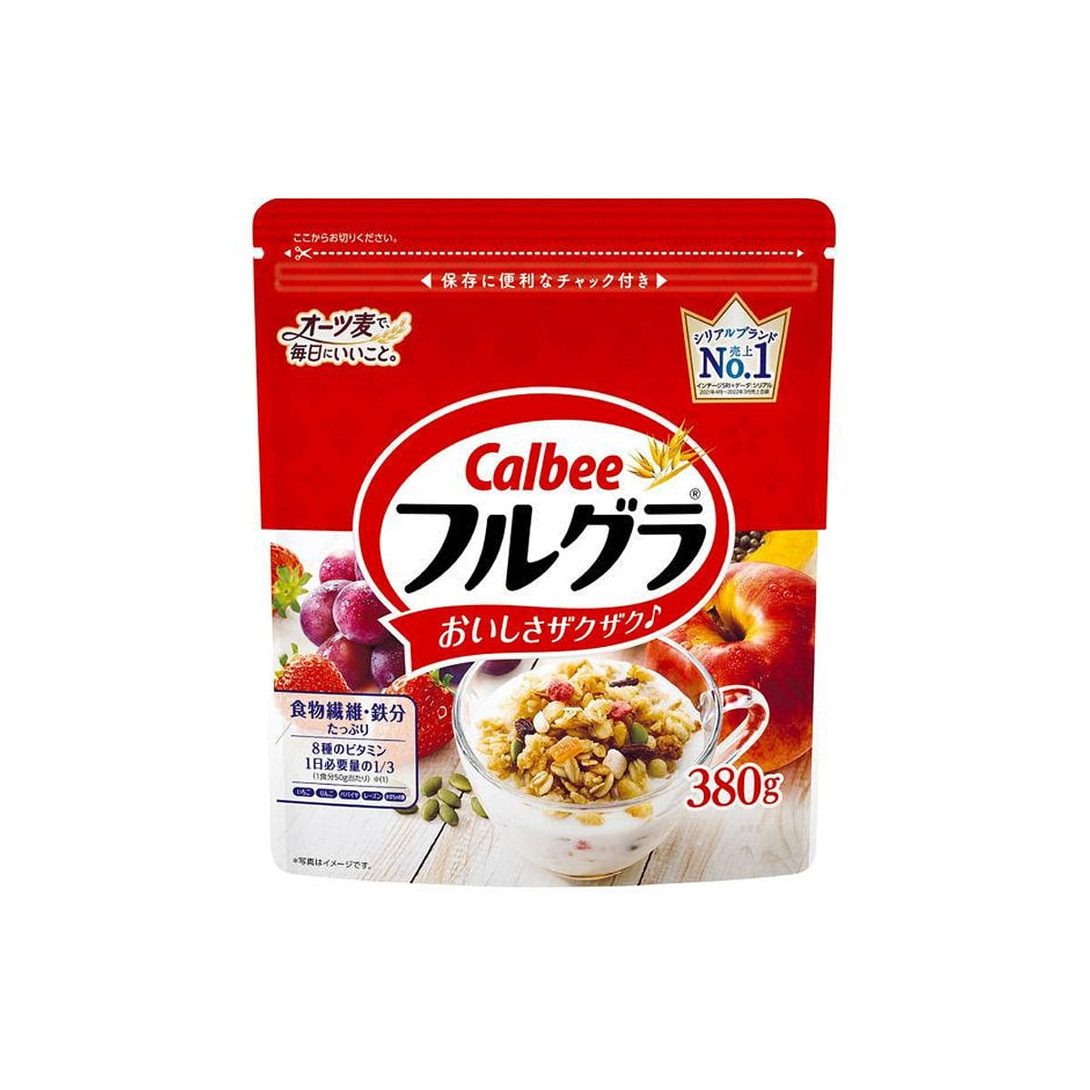 CALBEE Frugra Fruit Granola 380g 1 개