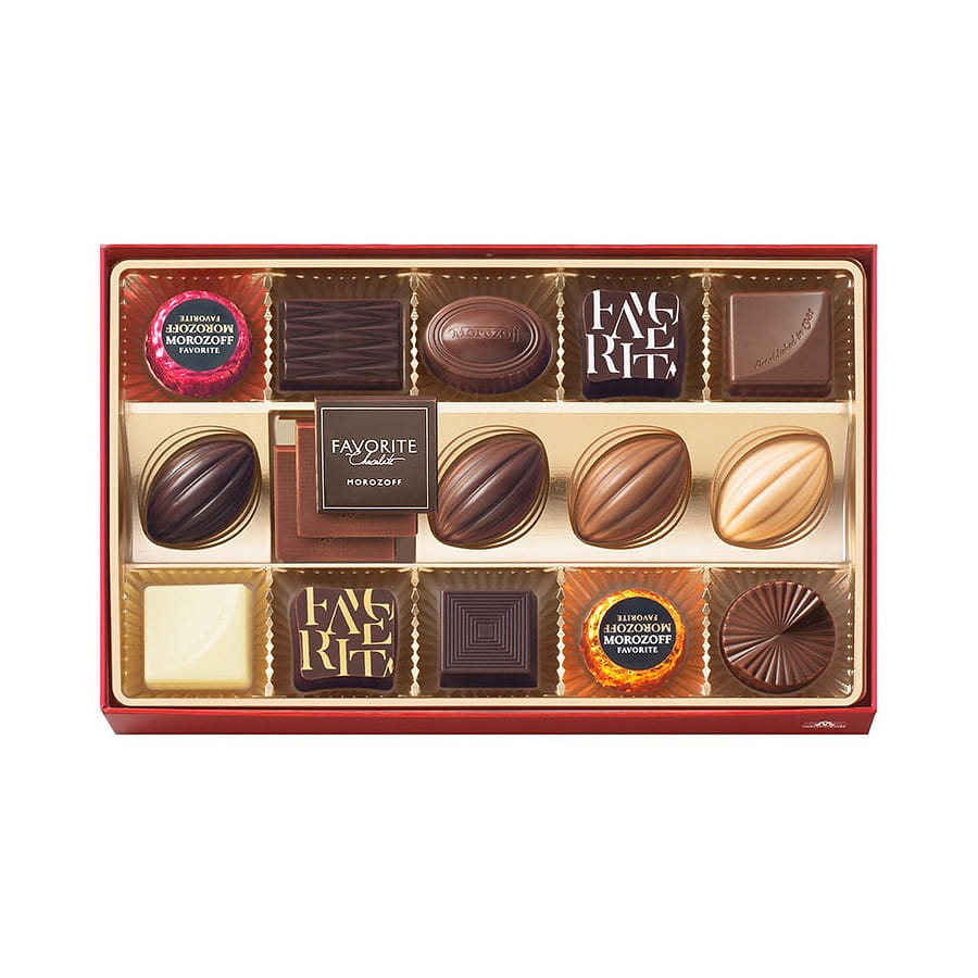 Morozoff JAPAN TOKYO CHOCOLATE 17 counts/ 1 box