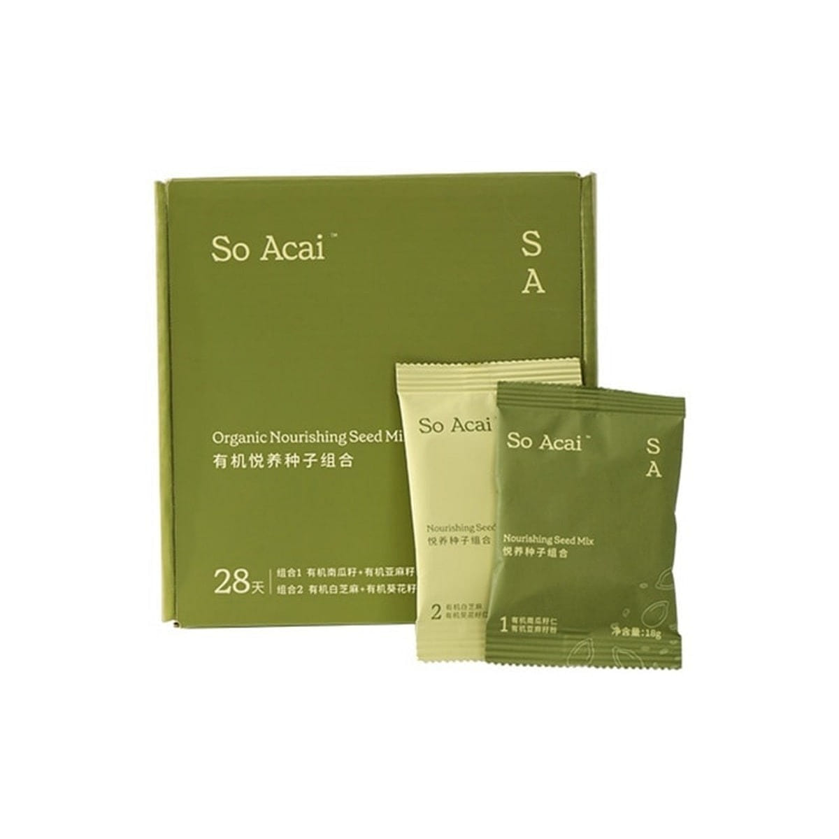 soacai Organic seed mix 28 bags 479 그램