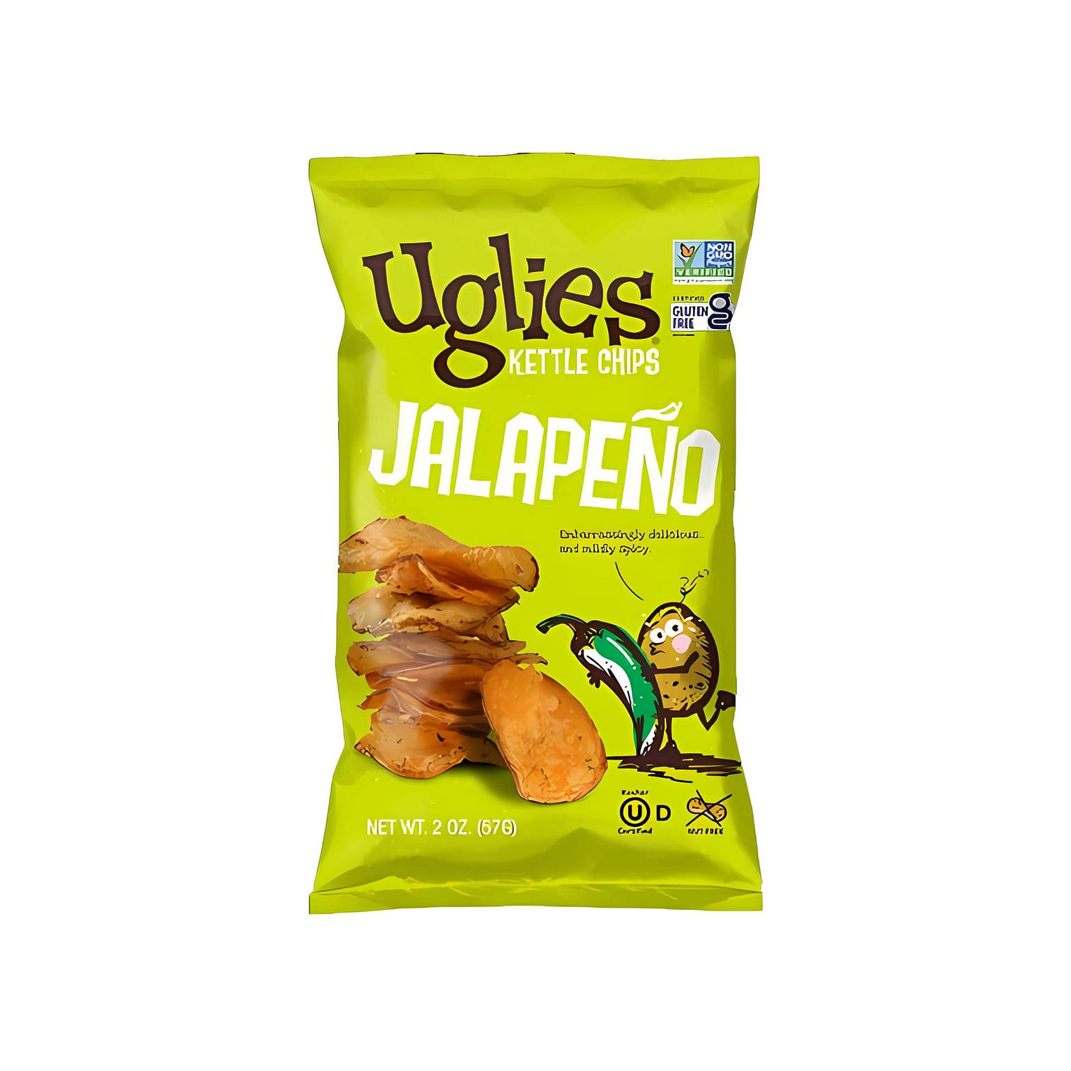 Uglies Kettle Chips Jalapeno (USA) 1 個
