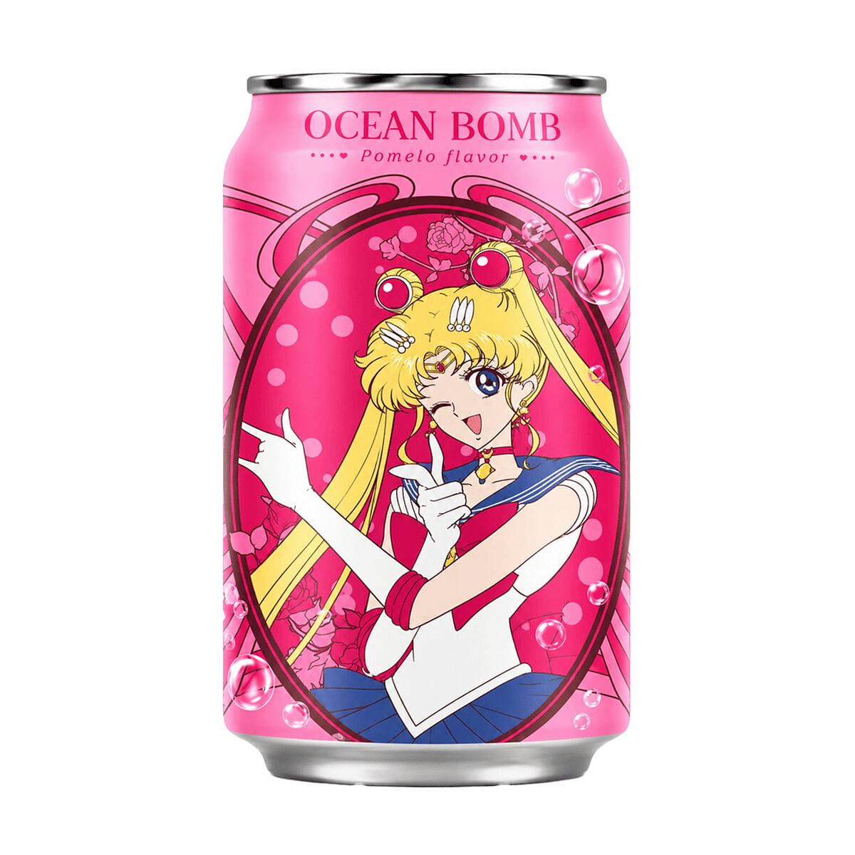 Ocean Bomb Sailor Moon Sparkling Water Pomelo Flavor 330 밀리리터