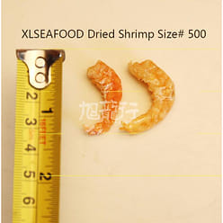 XLSEAFOOD Premium Sun Dried Ecuador Shelled White Prawn Shrimp#500  0.5 Lb (8oz) 8 oz
