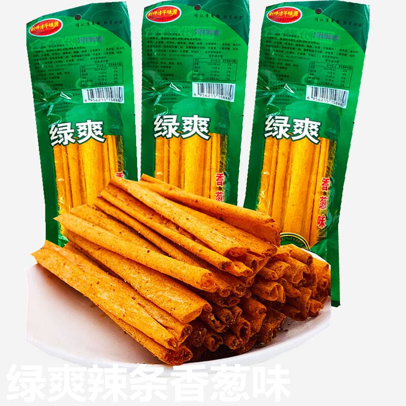 Snacks spicy strips 16g*10 packages 160 g