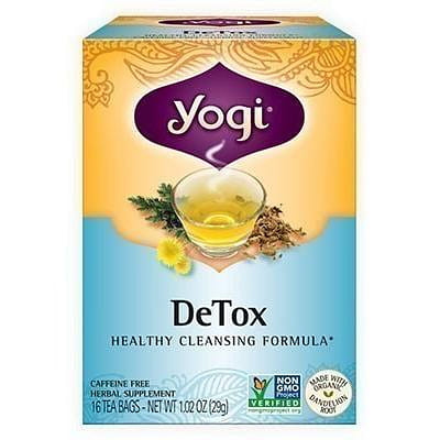 Yogi DeTox Tea, 16 tea bags 16 cái
