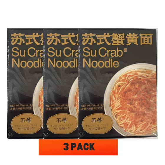 weee_instant_Hairy Crab Crab Roe and Crab Paste Ramen213g*3pcs 213 g