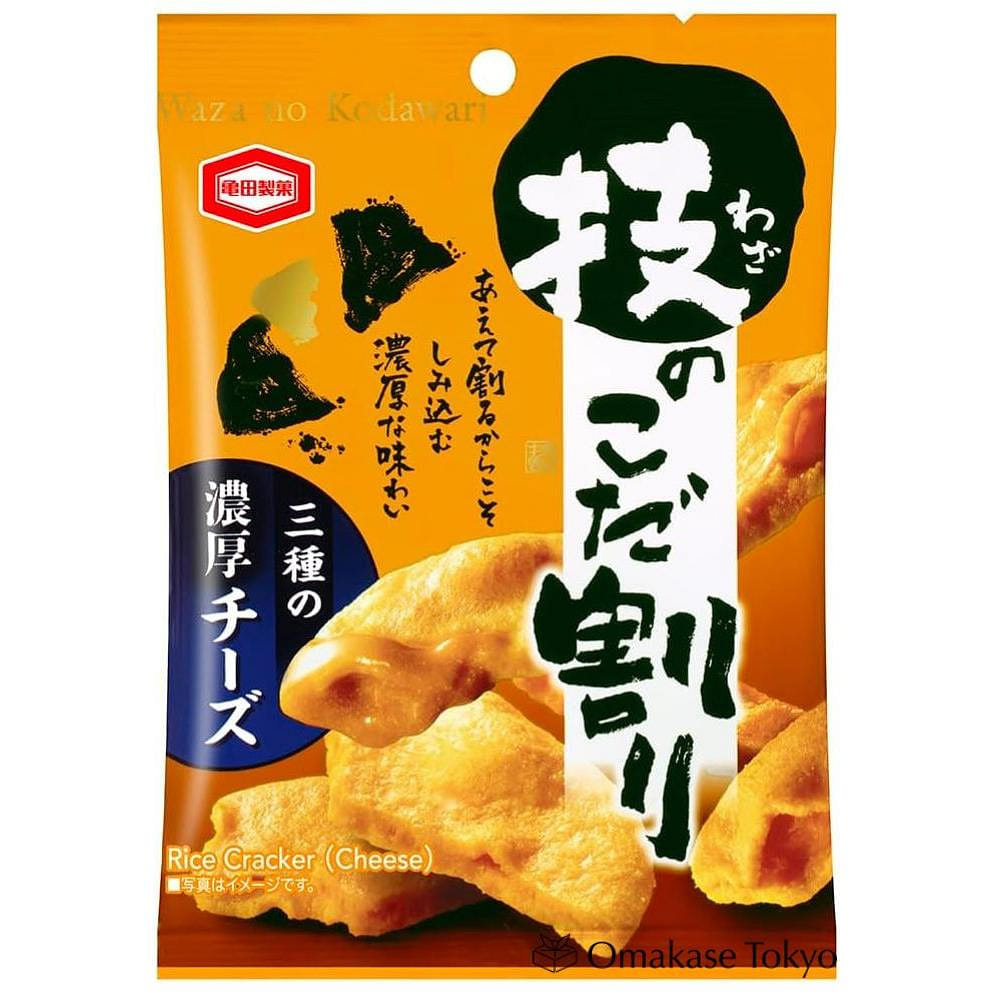 Kameda Rich Cheese Rice Crackers (pack of 3) 100 g