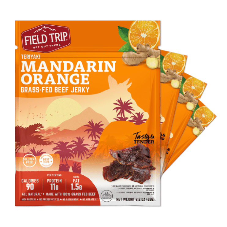 Mandarin Teriyaki Beef Jerky 2.2oz (4ct) 1 개