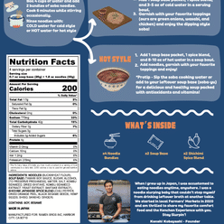 Kenchan Gluten Free 100% Buckwheat Soba Kit 4 Serv 9.9 oz