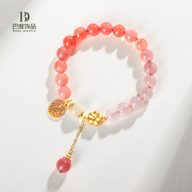 Fupai Hotan Jade Yanyuan Agate Bracelet 1 케이스