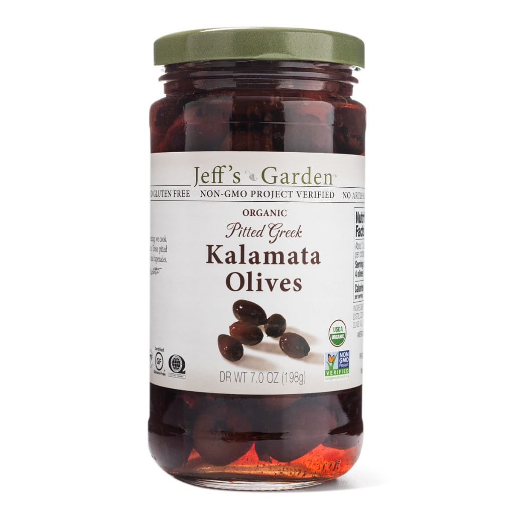 Jeff's Naturals 오가닉 Pitted Kalamata 올리브 7 온스