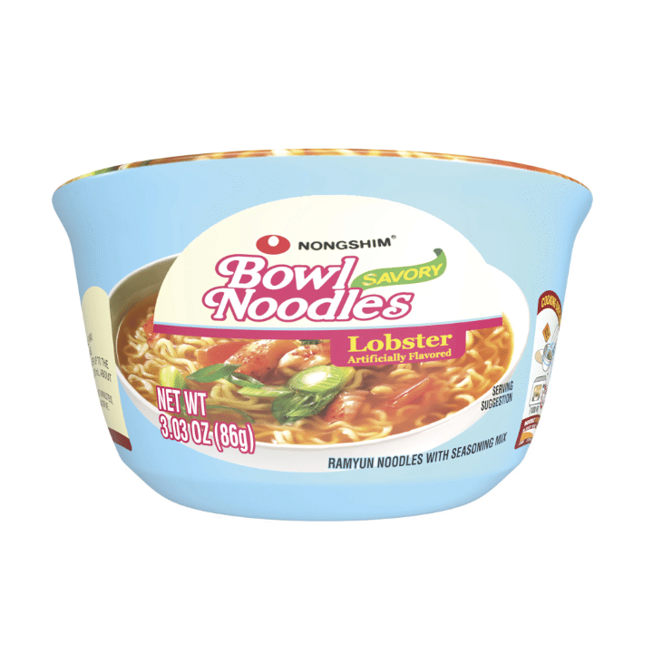 Nongshim 사발면 고소한 랍스터 라면라면 국수 그릇 1 개